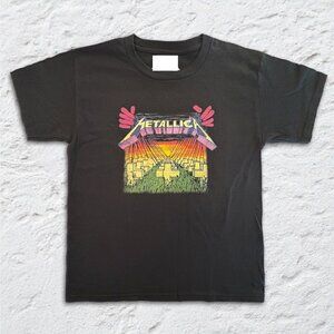 Metallica Master Of Puppets Cartoon Kids Metal T-Shirt  81